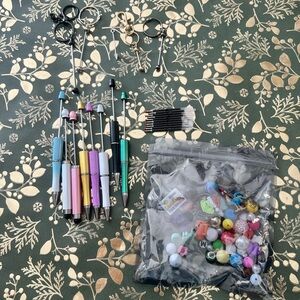 Assorted Mini Stylus/Touchscreen Pens with Charms - Multi Color